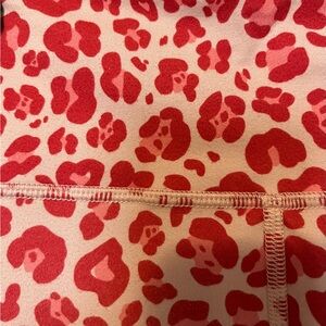 Red Leopard Print Leggings. Fabletics